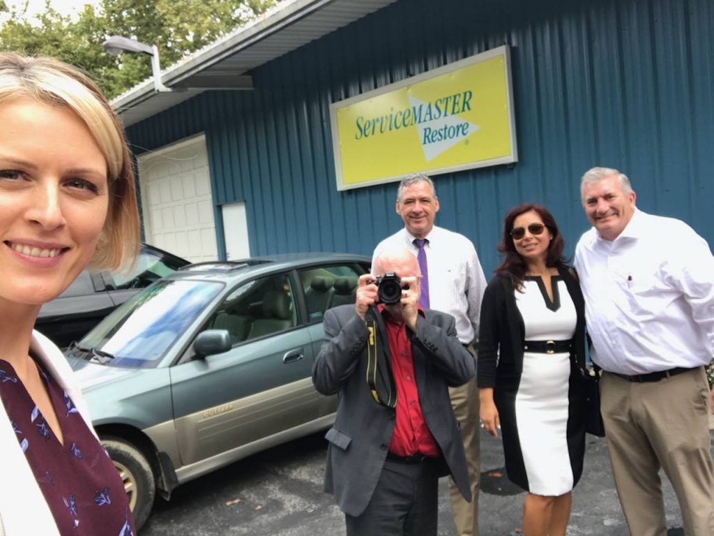 Advocates visit ServiceMaster by NEST