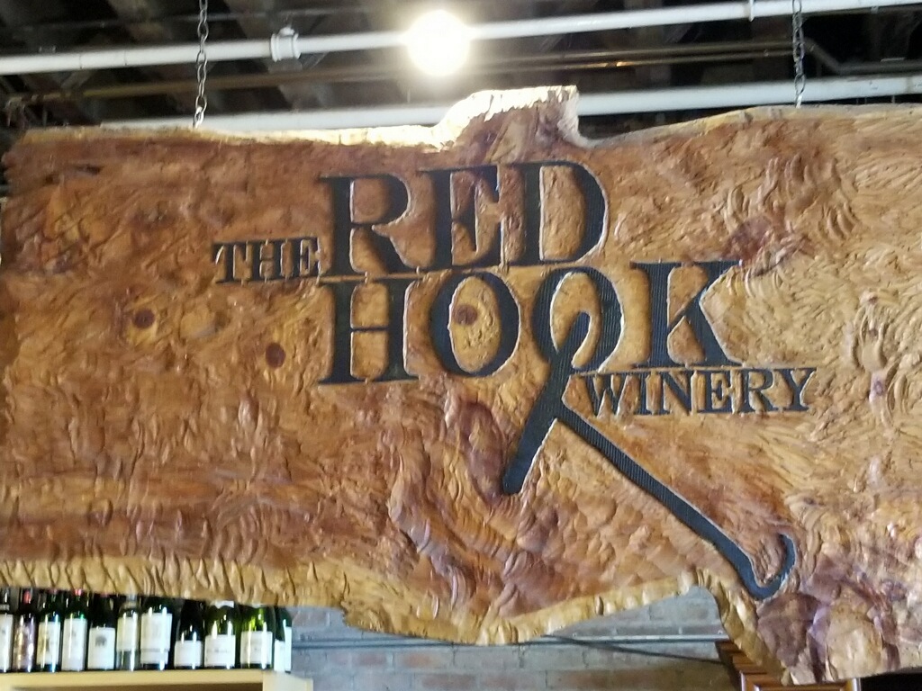 Red Hook Winery sign