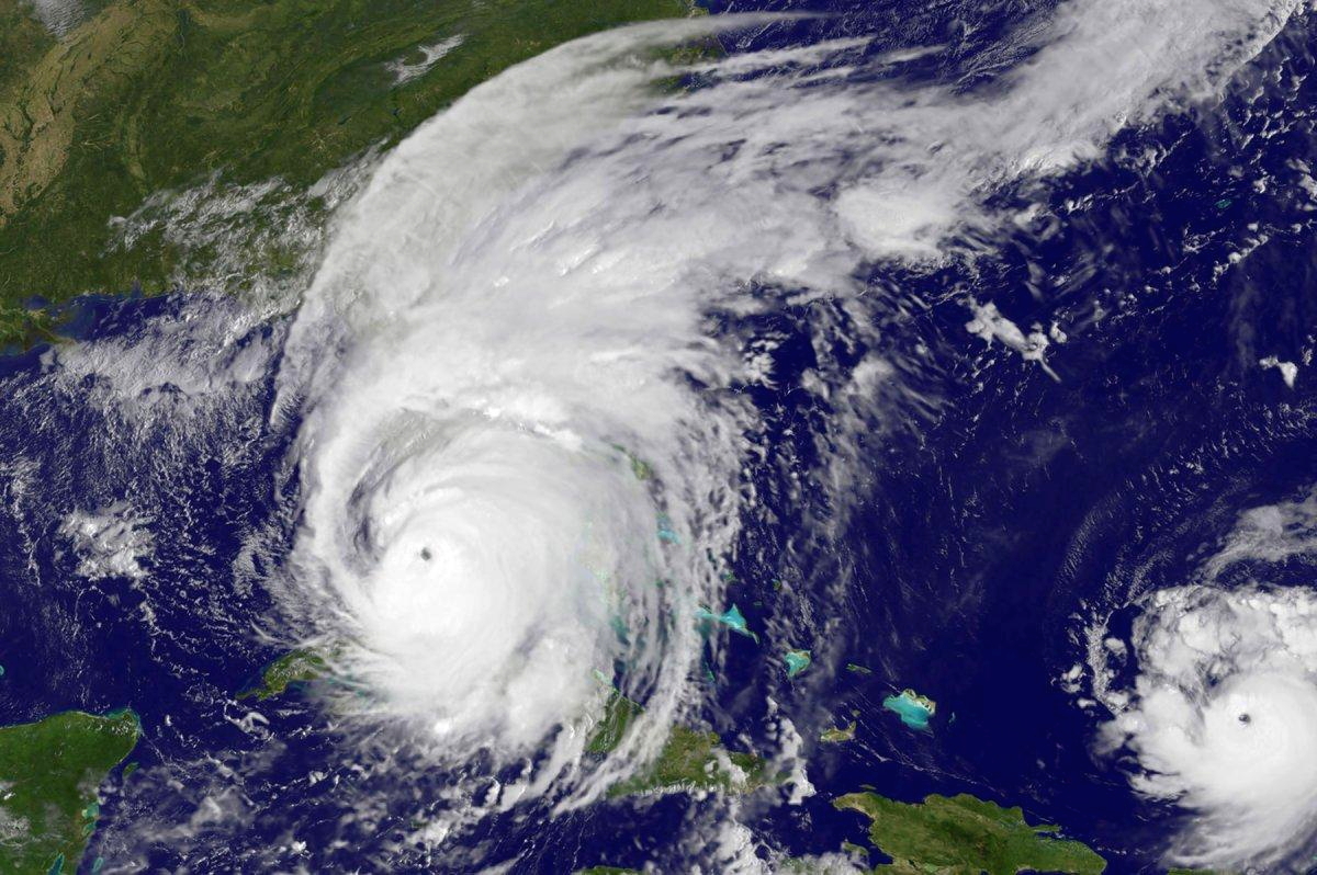 Satellite image of Hurricane Irma in September 2017