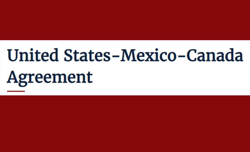 Fact Sheets On United States-Mexico-Canada Agreement (USMCA) And ...