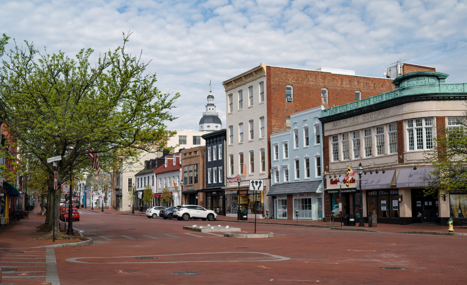 Main Street in Annapolis, Maryland