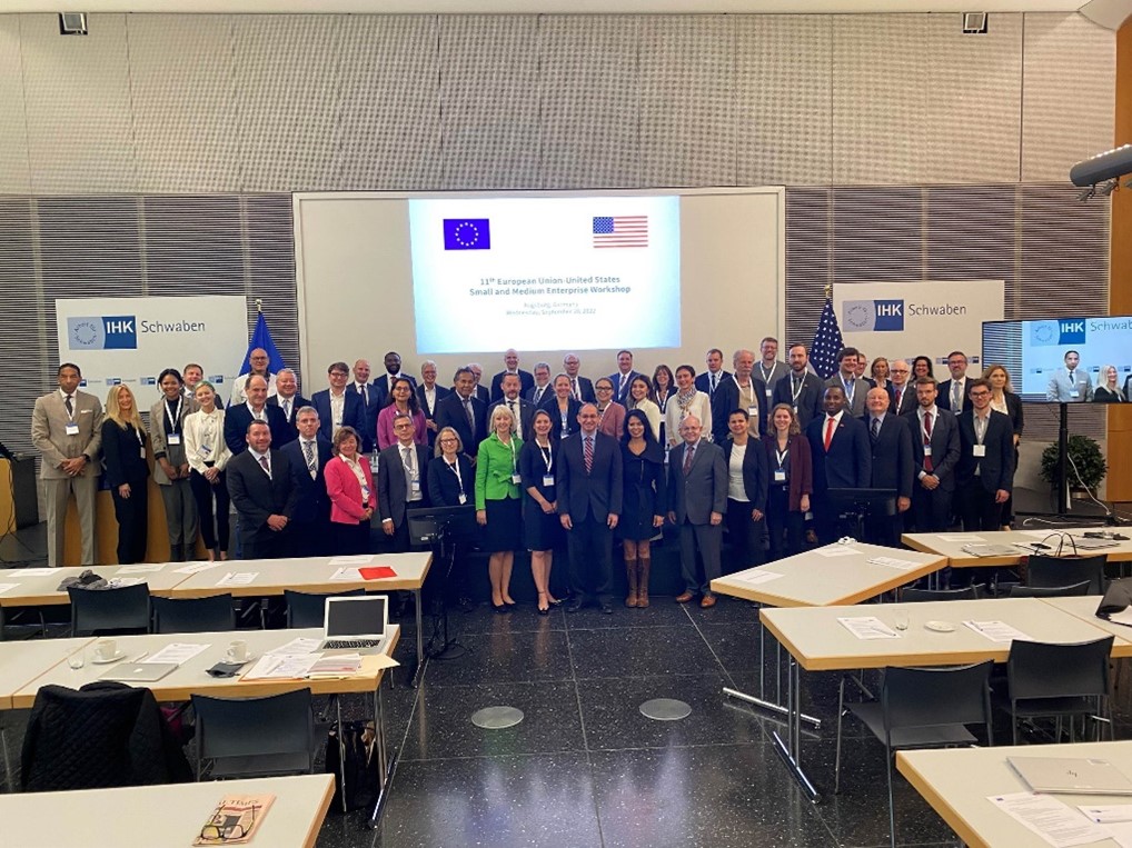 11th European Union United States Small and Medium Enterprise Workshop group photo