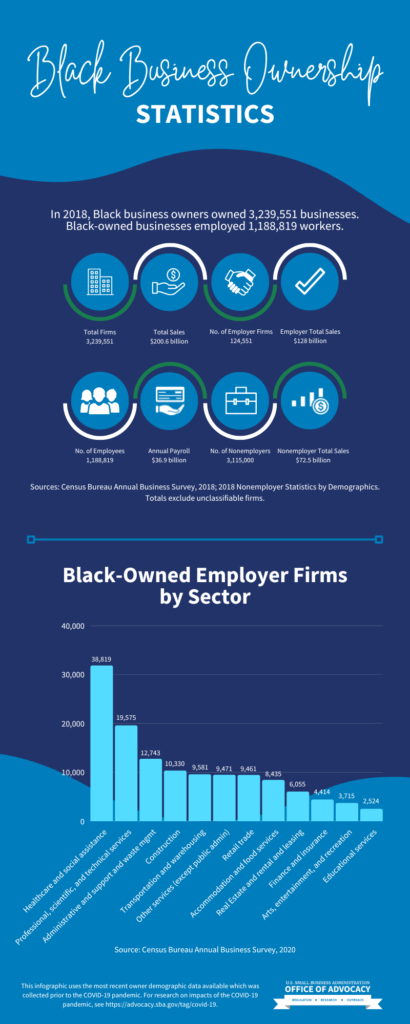 Black Business Ownership Infographic