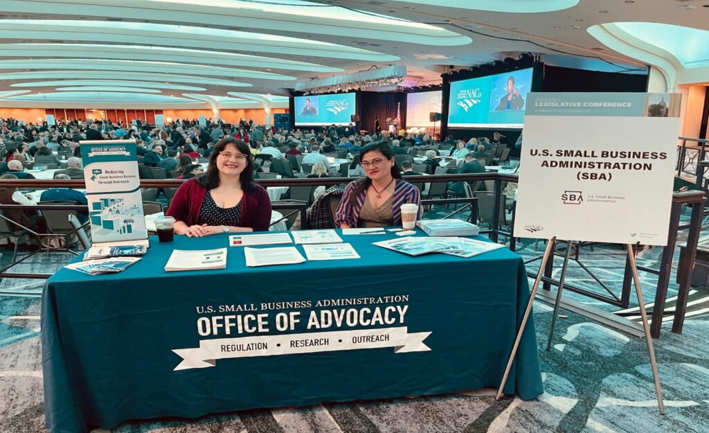 Advocacy Attends NACo Legislative Conference SBA's Office of Advocacy