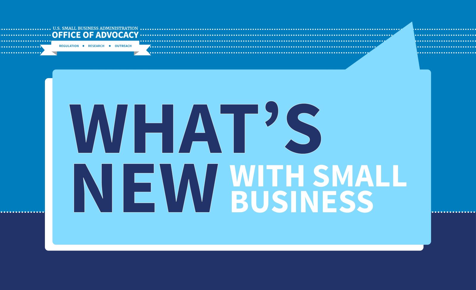 What's New with Small Business