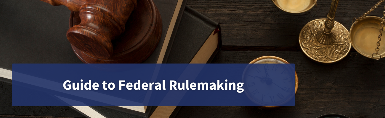 Guide to Federal Rulemaking