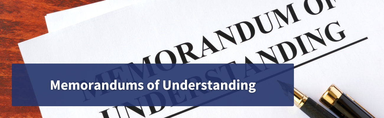 Memorandums of Understanding