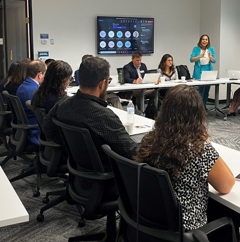 The main speakers were Region 6 Advocate Janea Jamison, Assistant Chief Counsel Janis Reyes, Assistant Chief Counsel Bruce Lundegren, and Assistant Chief Counsel David Mullis.